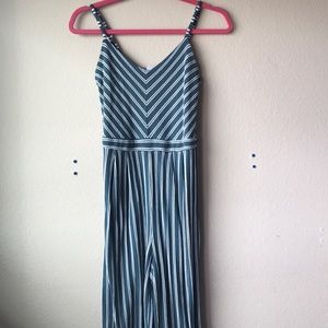Striped Jumpsuit